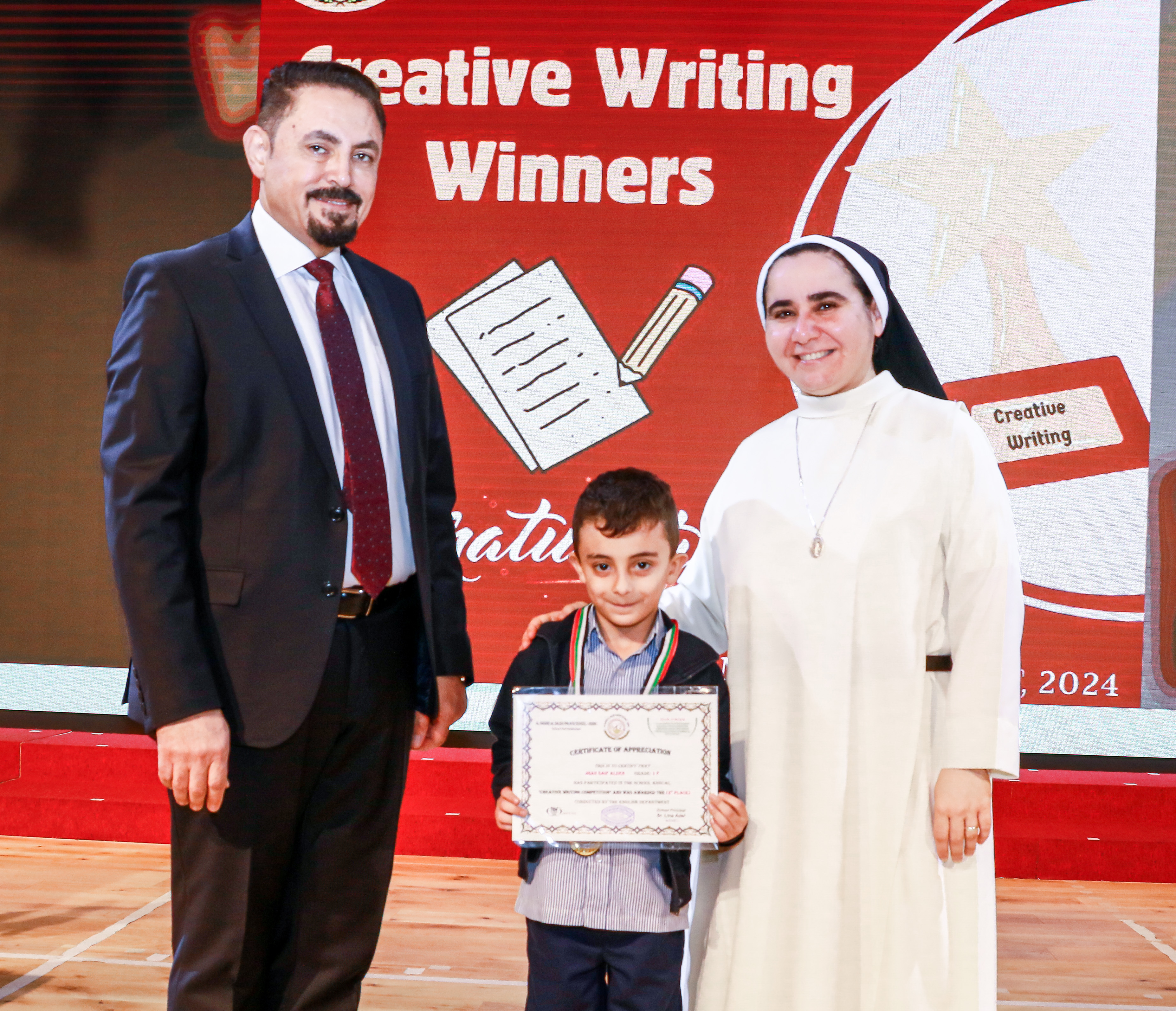 The Winners of The Creative Writing Competition - 2023 - 2024 