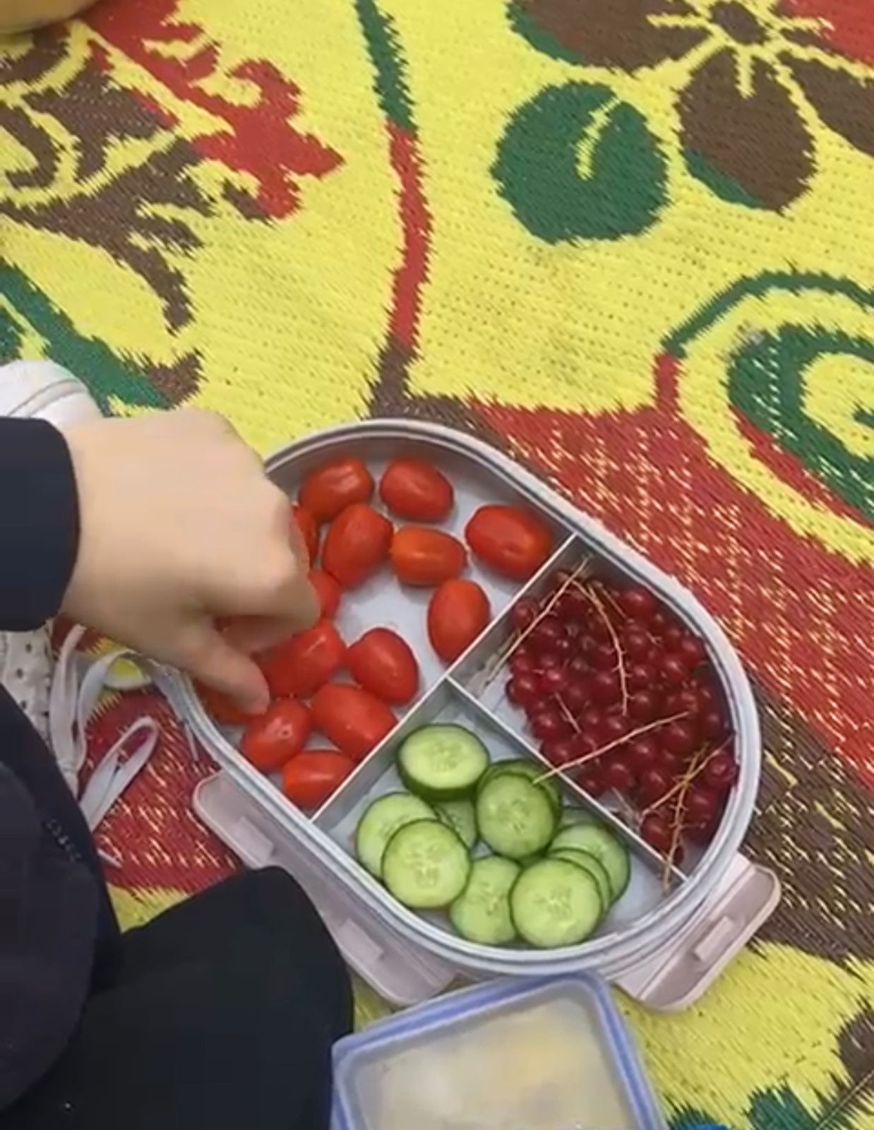 جلسة توعوية عن الغذاء الصحي
