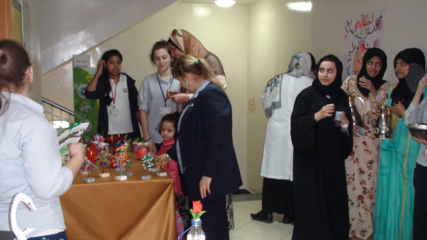 المعرض البيئي ونتاجات الطلبة