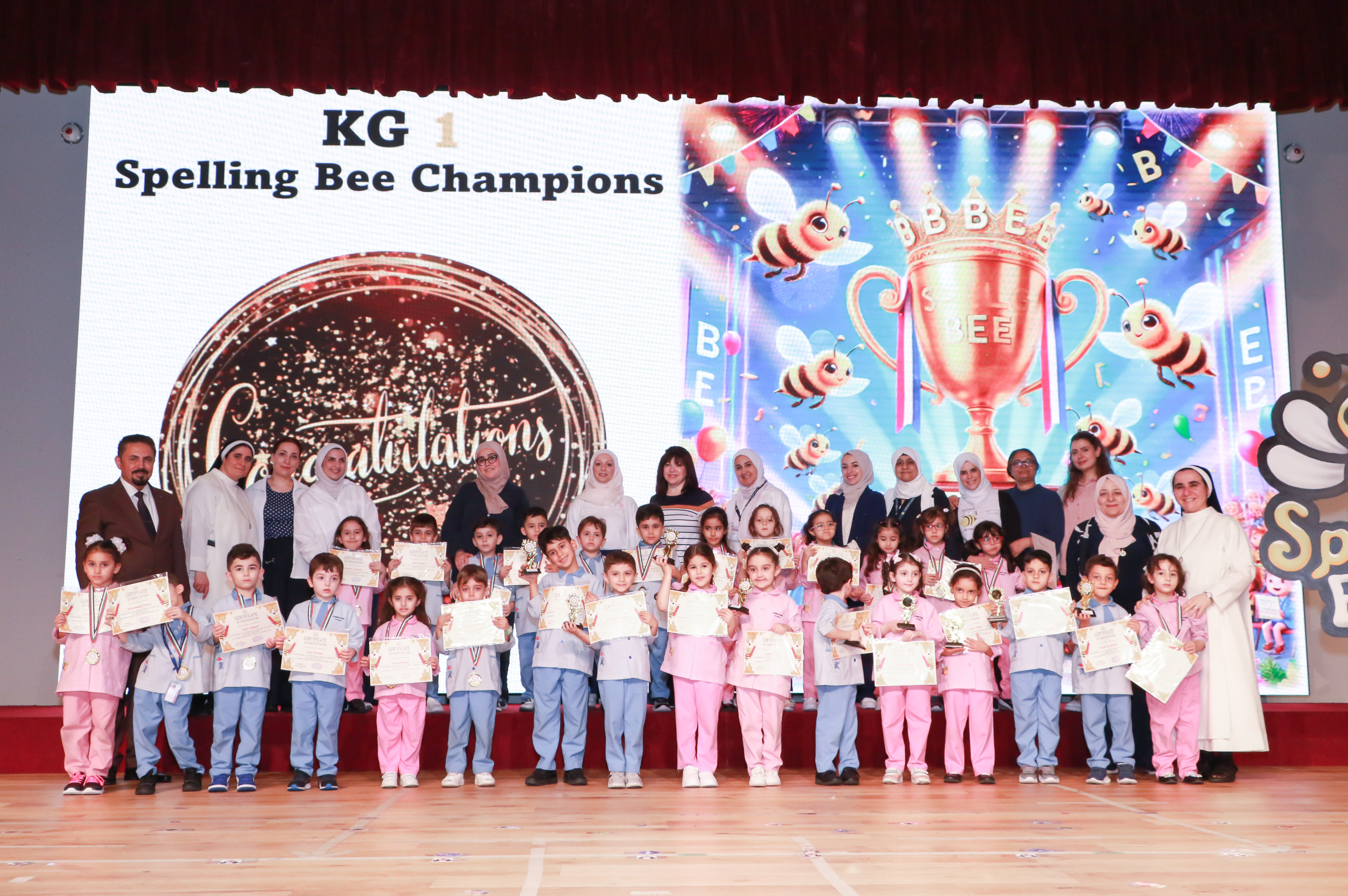 kindergarten Spelling bee