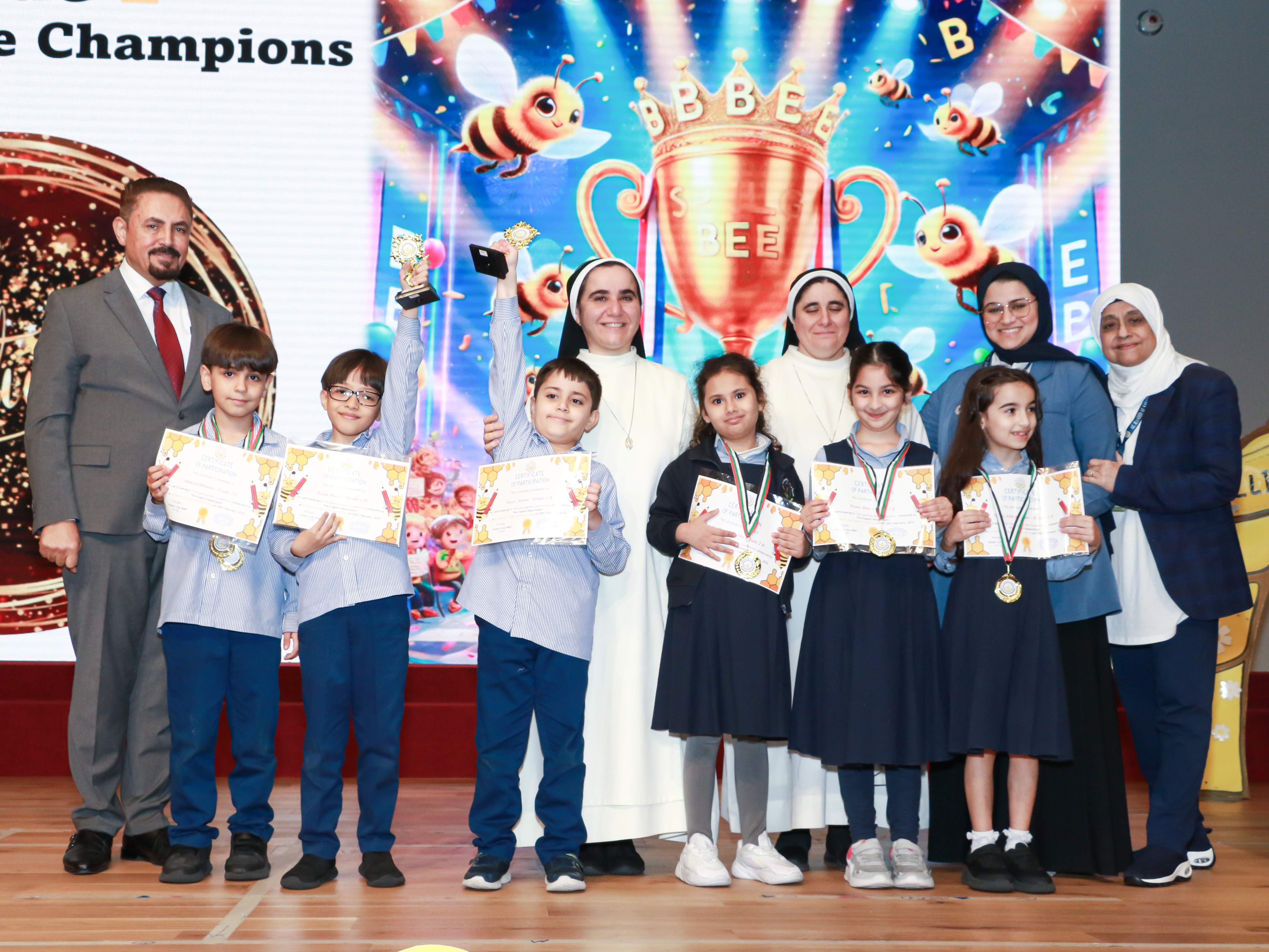  Spelling Bee Competition for Grades 1 to 6.