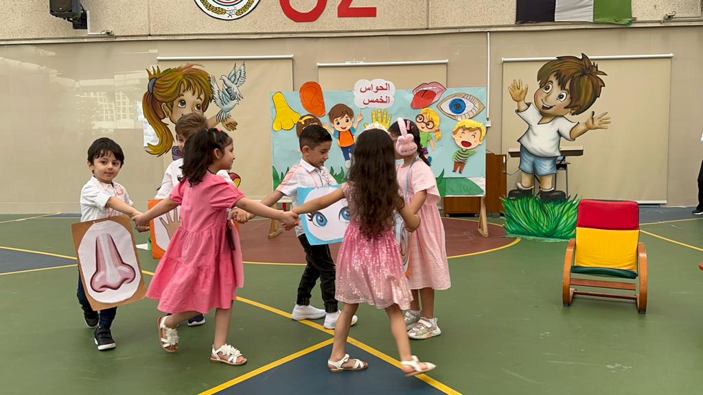 اذاعة مدرسية ( الحواس الخمس )