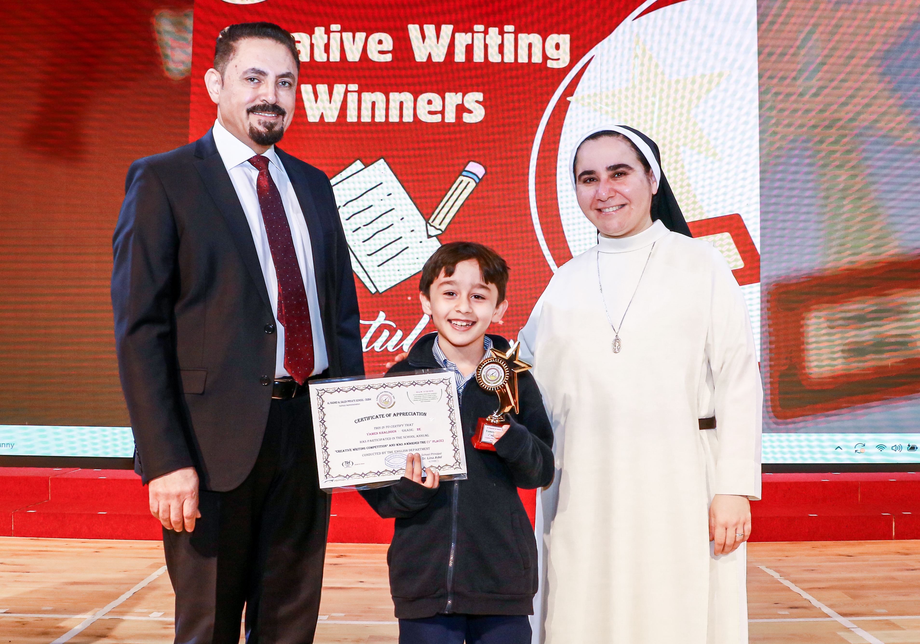 The Winners of The Creative Writing Competition - 2023 - 2024 