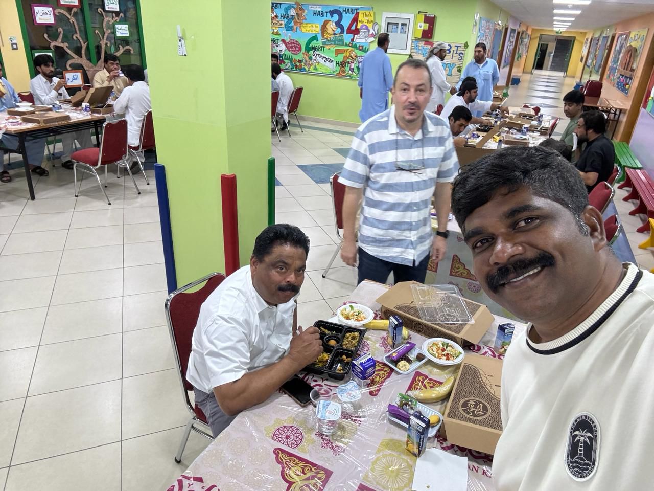 افطار رمضان للعمال