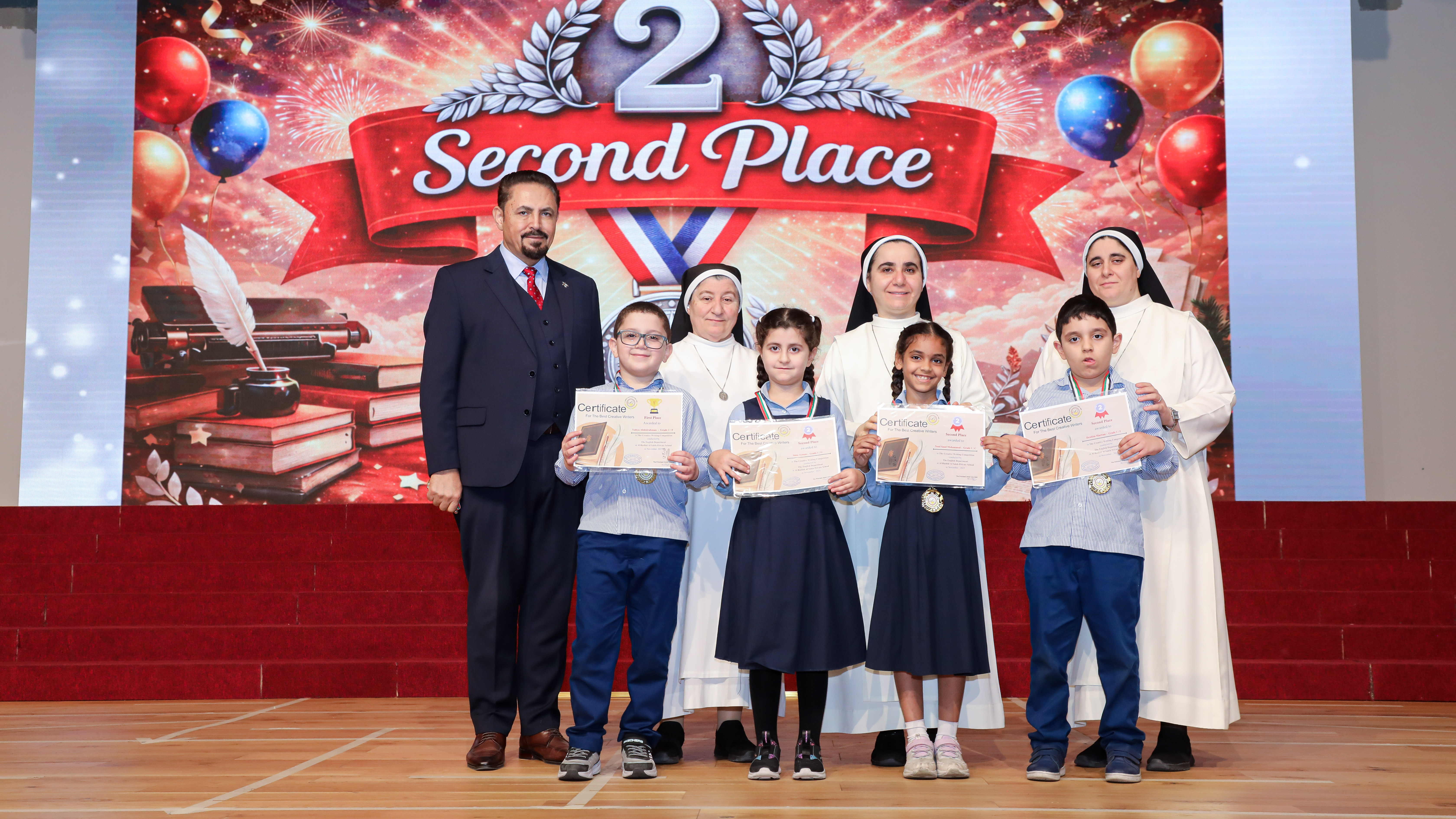 (12-Winners of the Creative Writing Competition - Grade(1