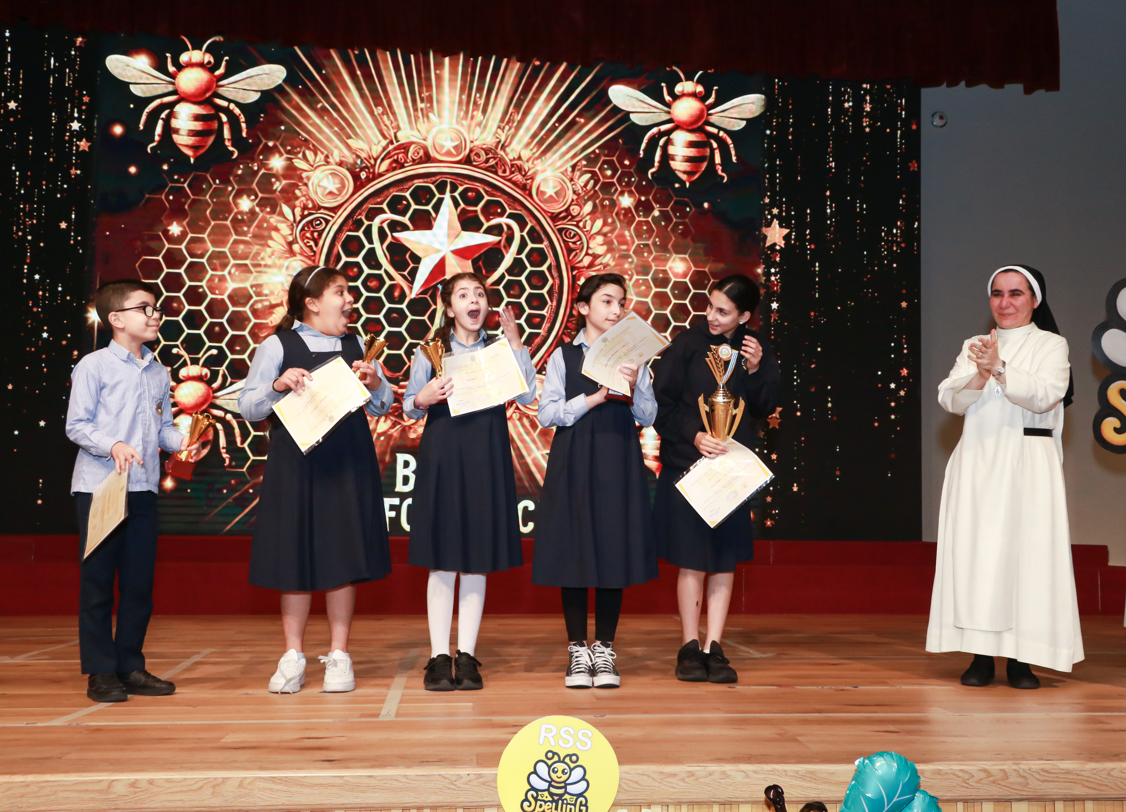  Spelling Bee Competition for Grades 1 to 6.