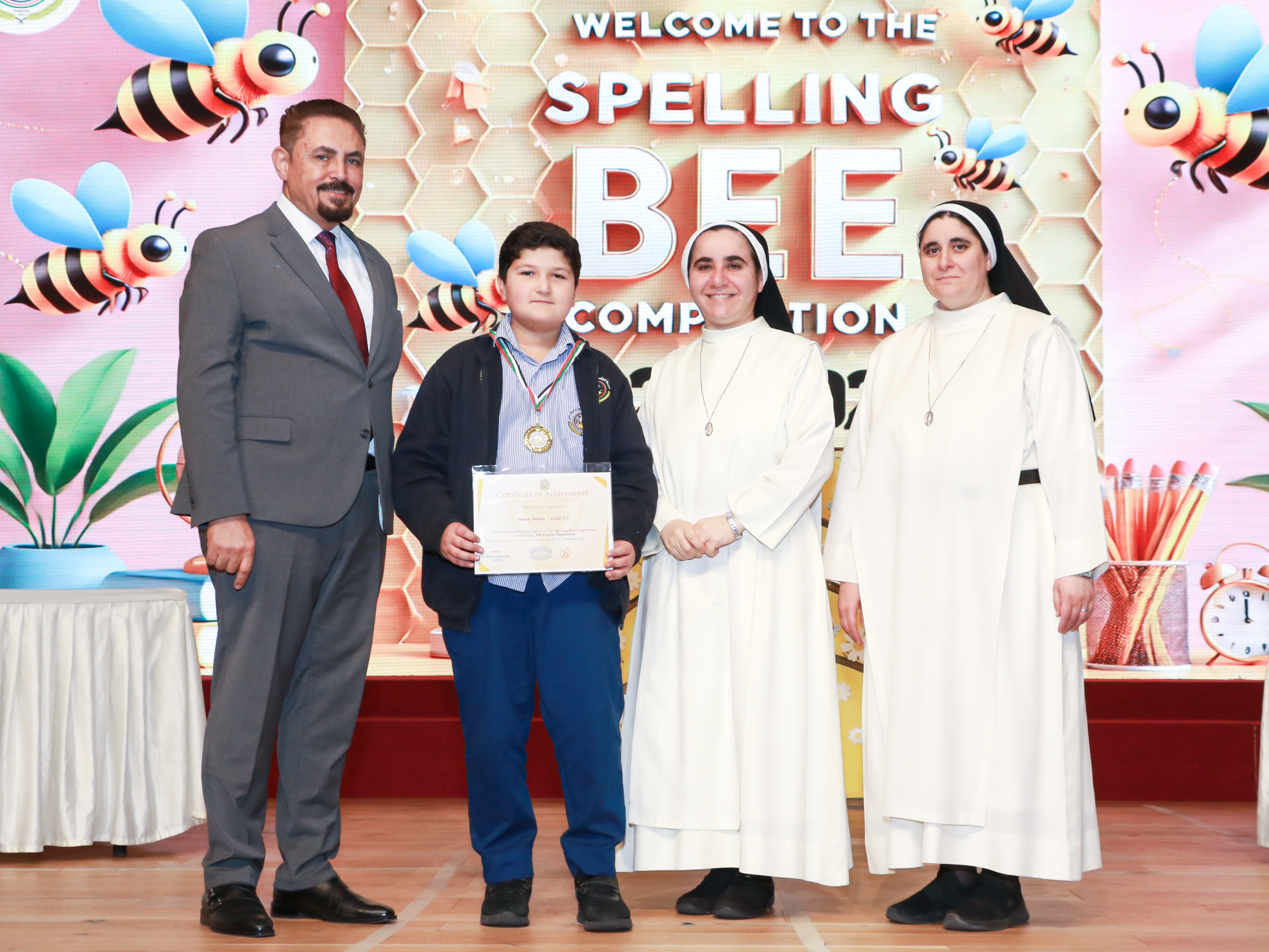  Spelling Bee Competition for Grades 1 to 6.