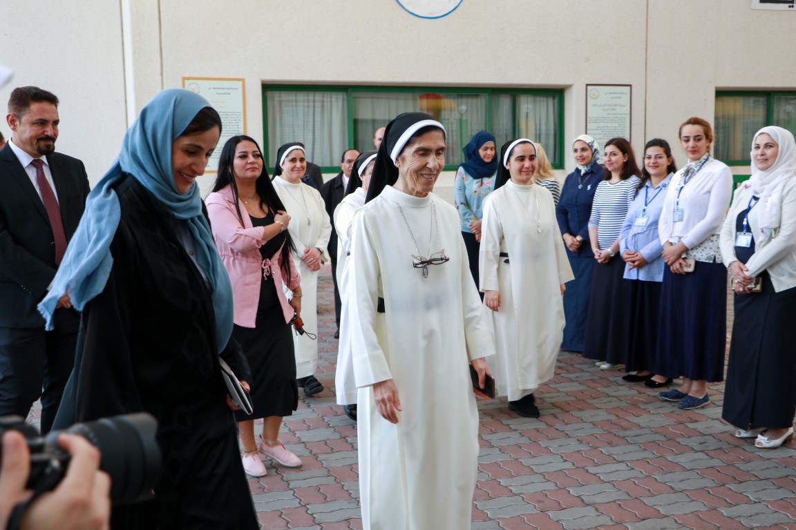 زيارة  معالي وزير شؤون الدولة جميله المهيري