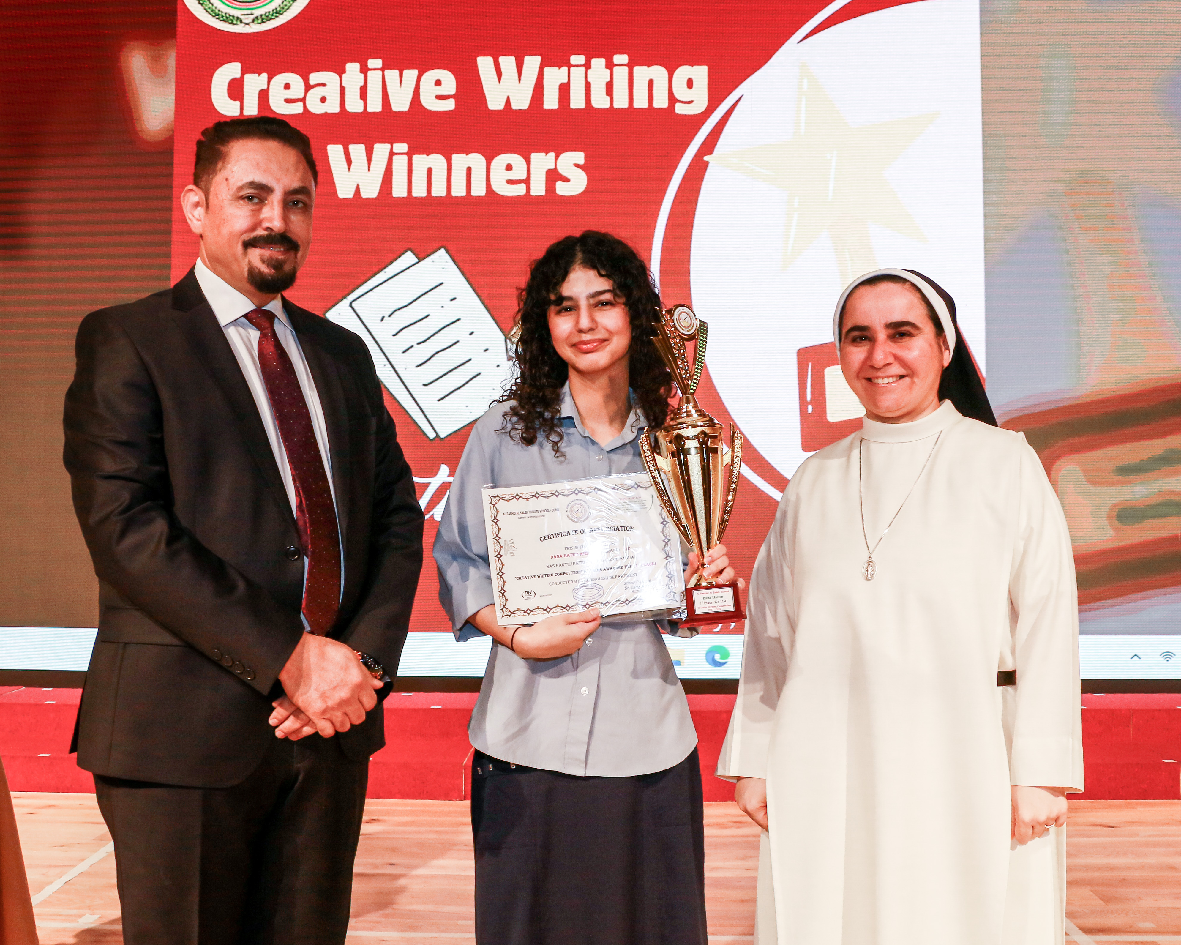 The Winners of The Creative Writing Competition - 2023 - 2024 