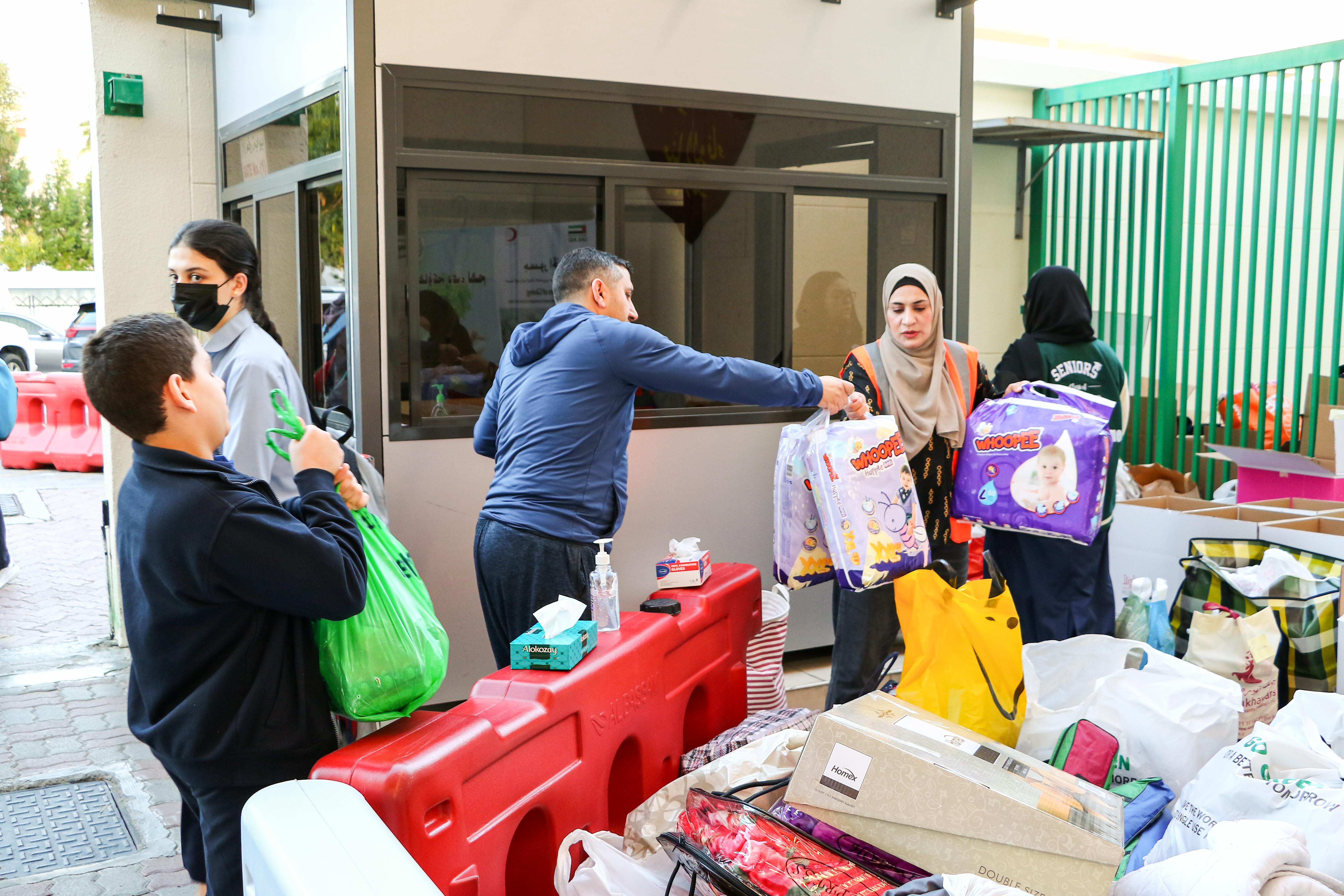 SYRIA, TURKEY CHARITY-DONATION