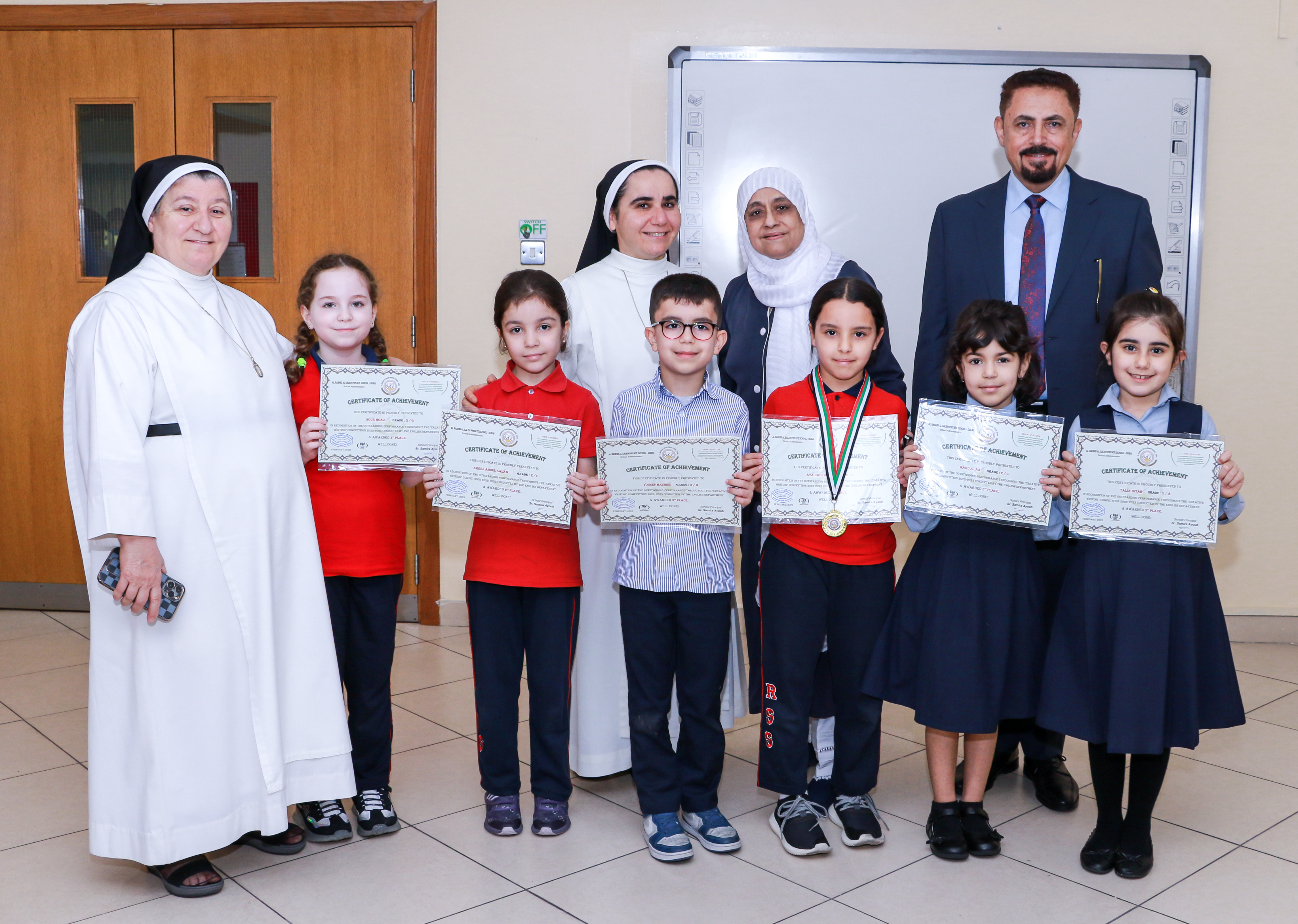 Results of the Creative Writing Competition - Grades (1 - 12 ) 2022 - 2023 by the English Department