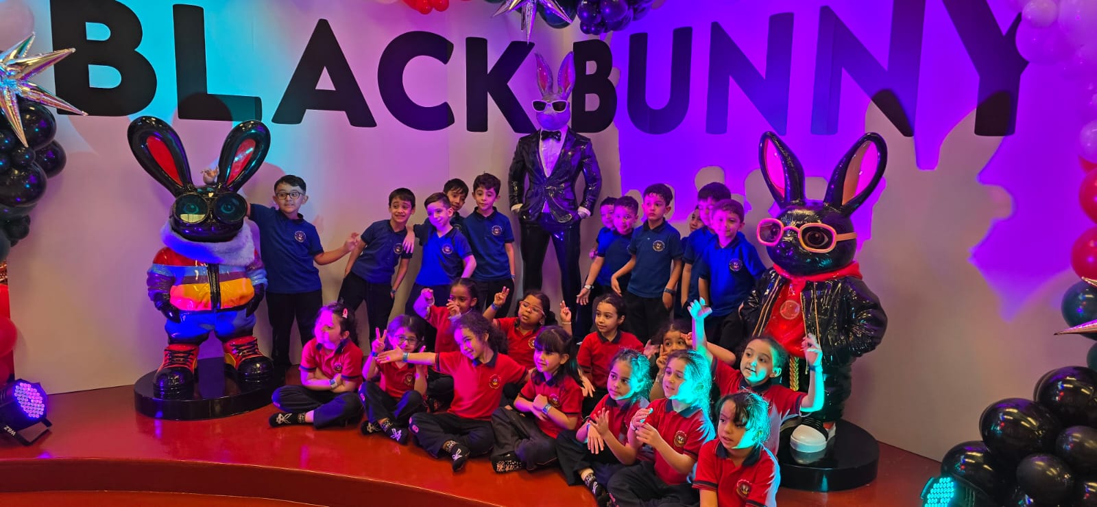 رحلة ترفيهية لطلبة الروضة الثانية إلى Black bunny في دبي