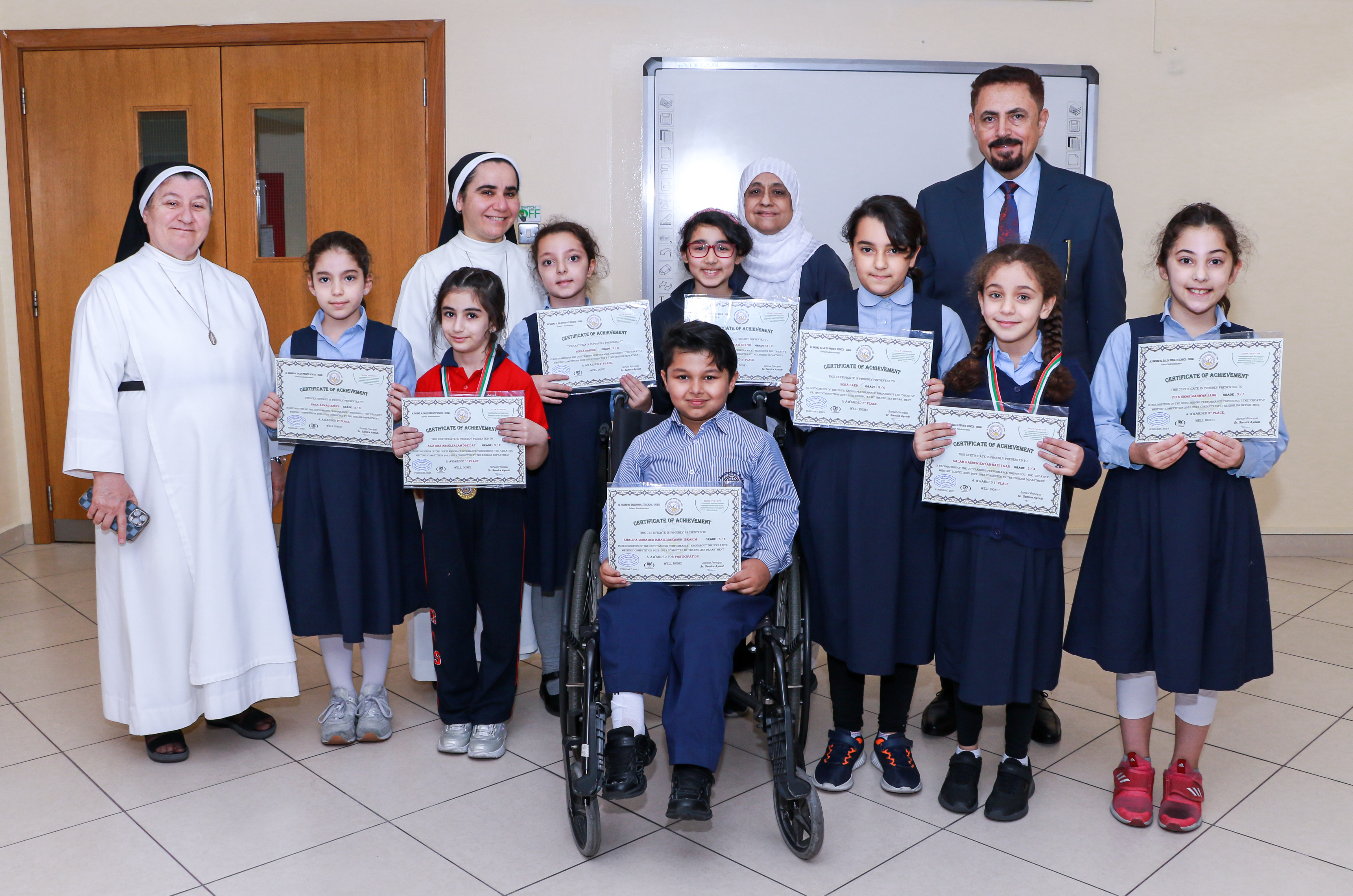 Results of the Creative Writing Competition - Grades (1 - 12 ) 2022 - 2023 by the English Department