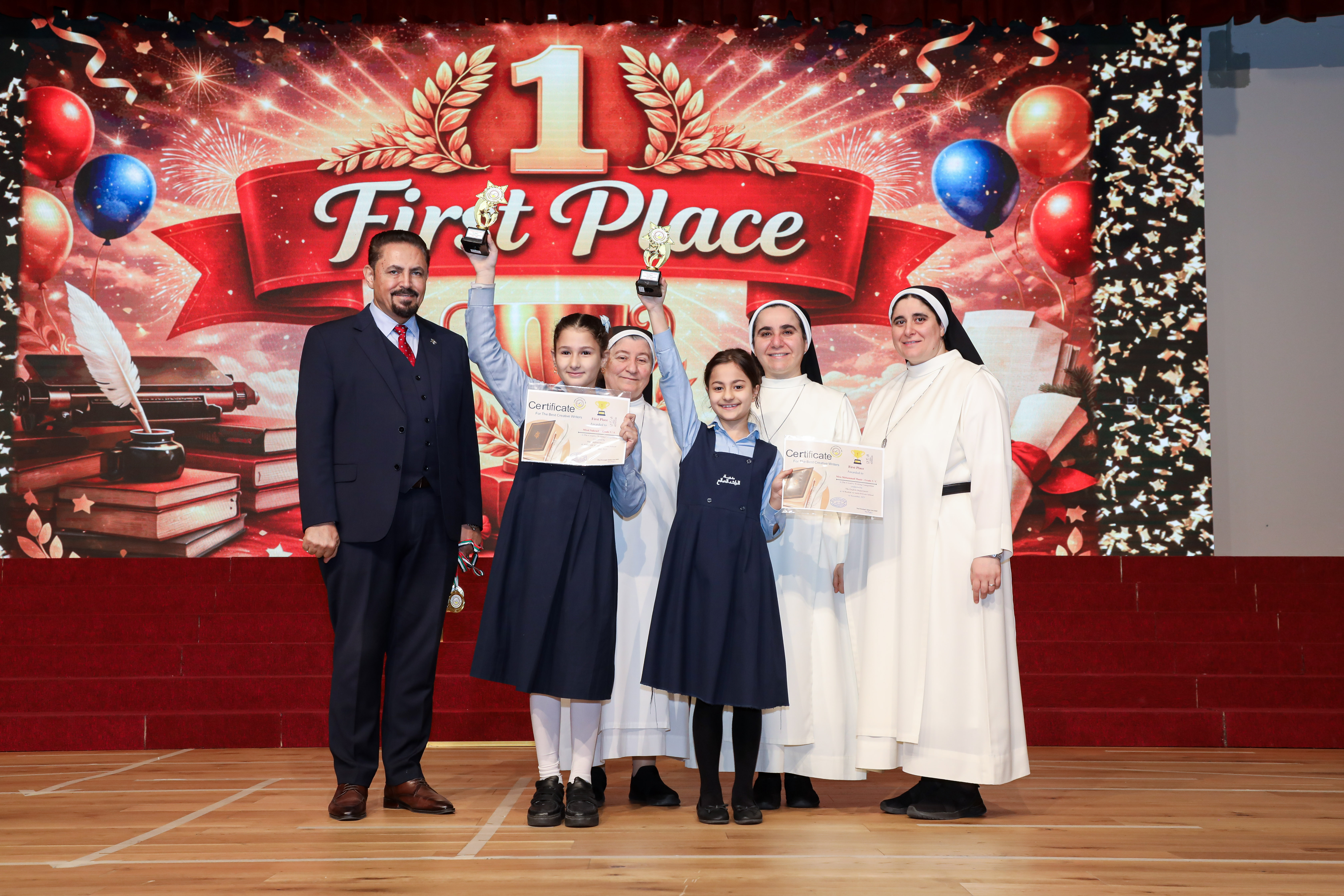 (12-Winners of the Creative Writing Competition - Grade(1