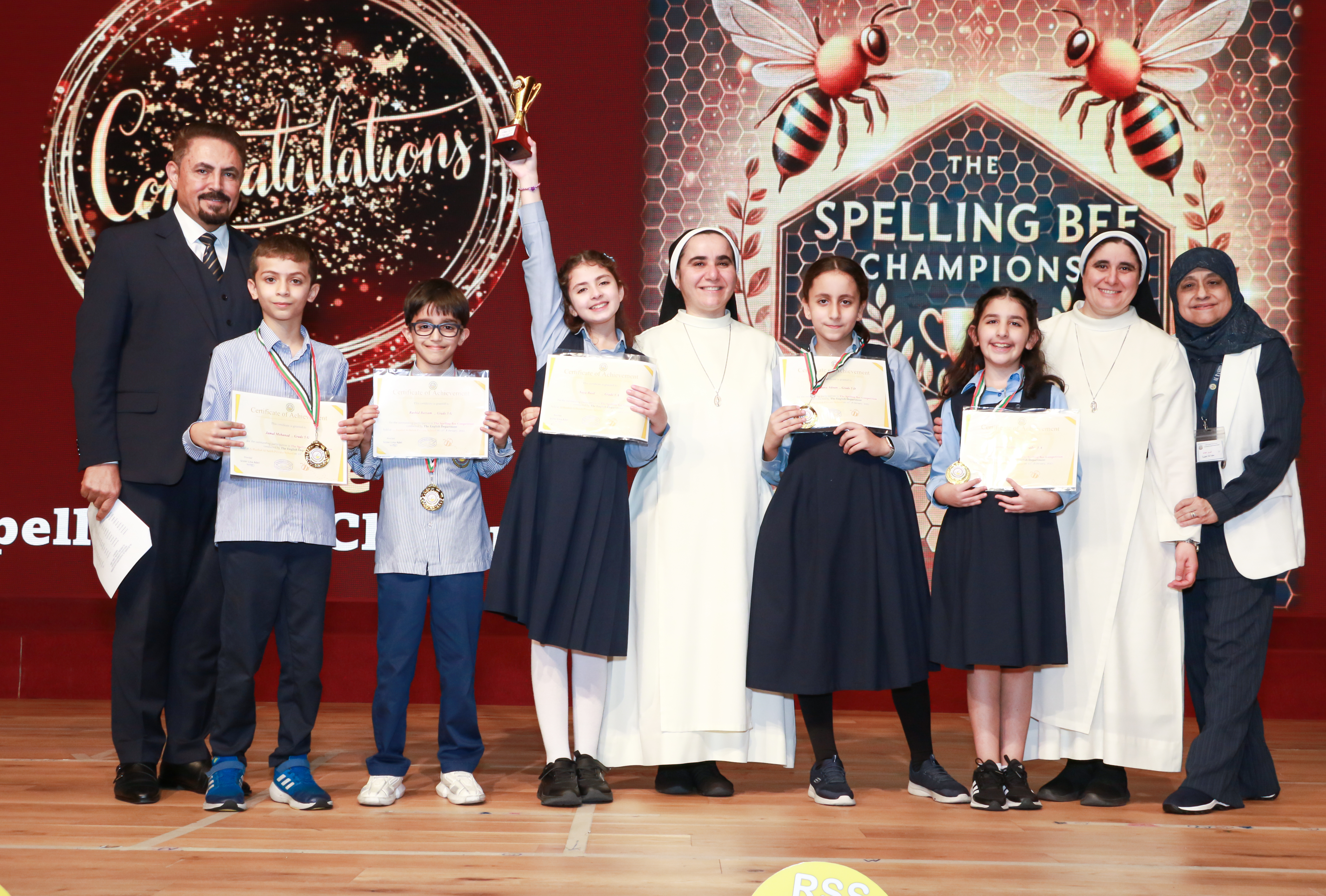  Spelling Bee Competition for Grades 1 to 6.