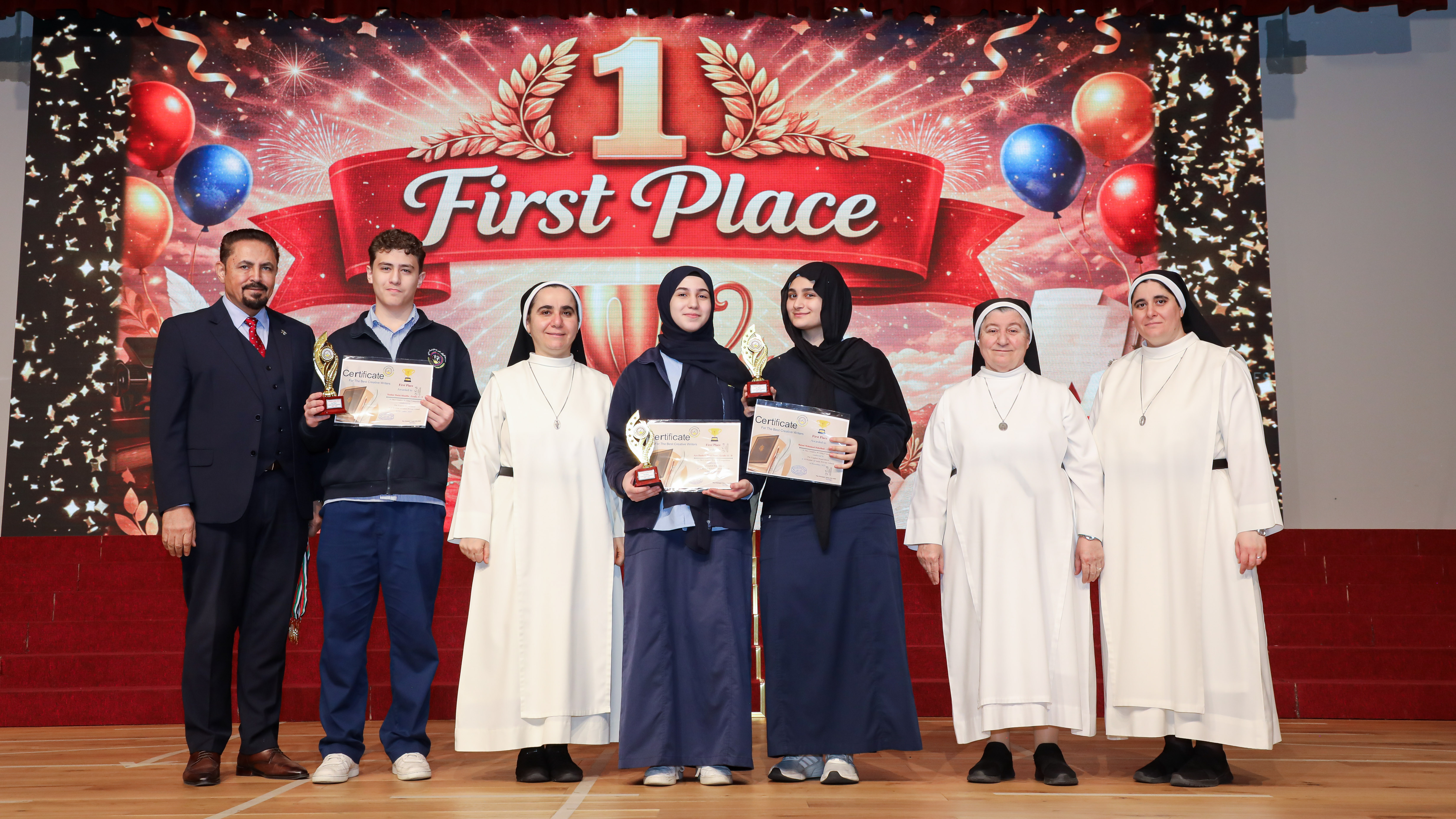 (12-Winners of the Creative Writing Competition - Grade(1