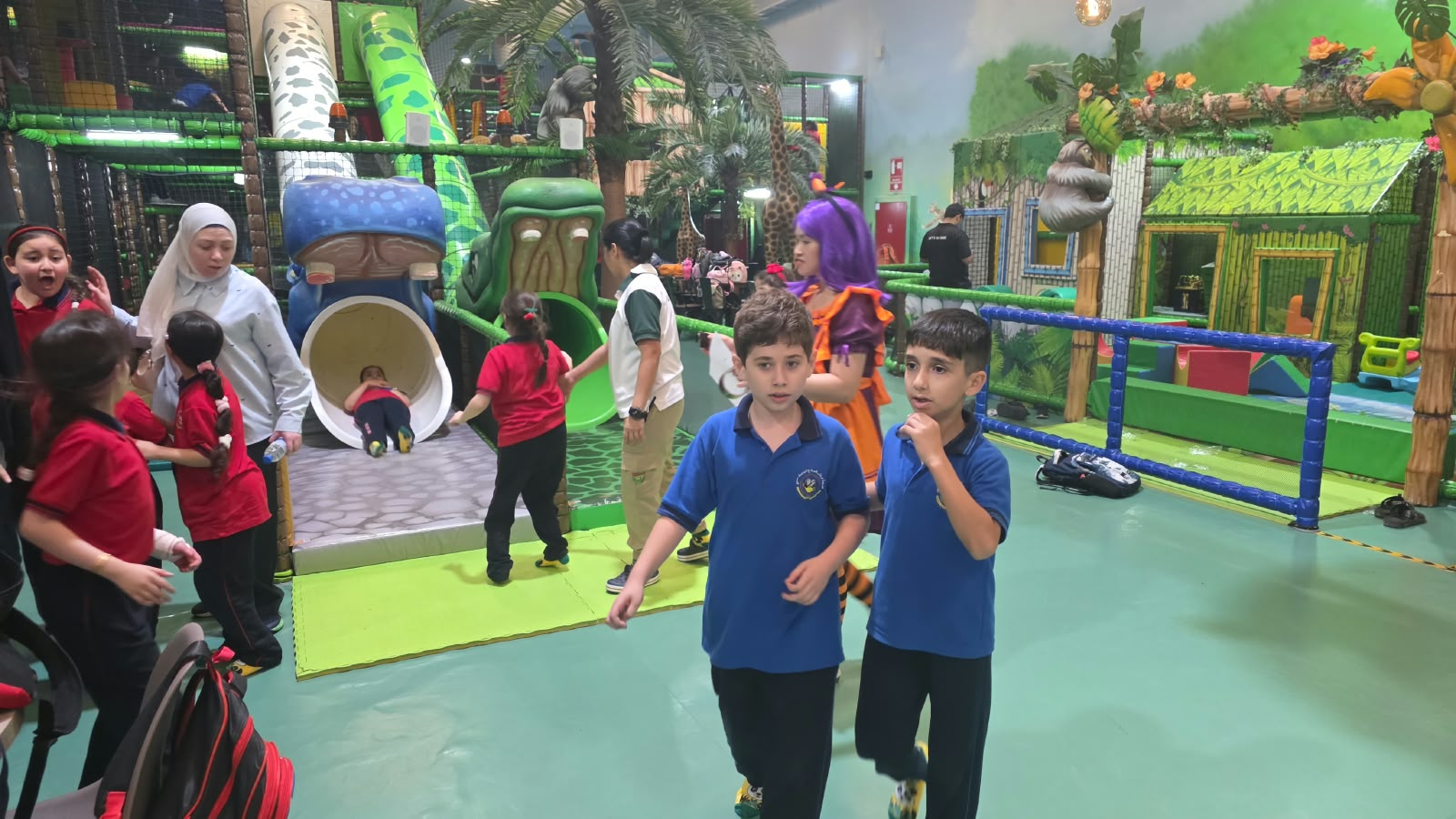 رحلة ترفيهية لطلبة الصف الثالث إلى Ready Set Go في دبي