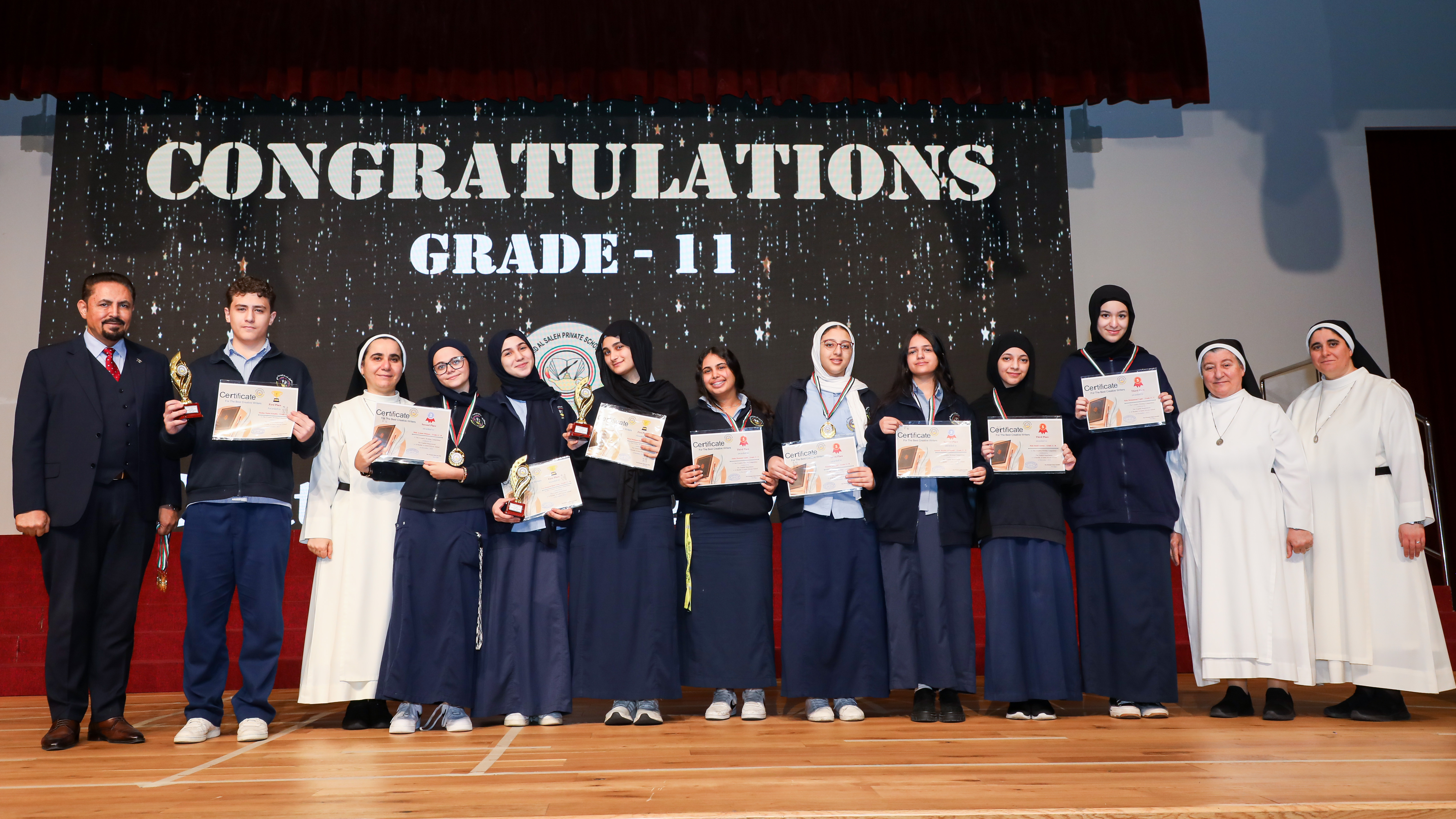 (12-Winners of the Creative Writing Competition - Grade(1