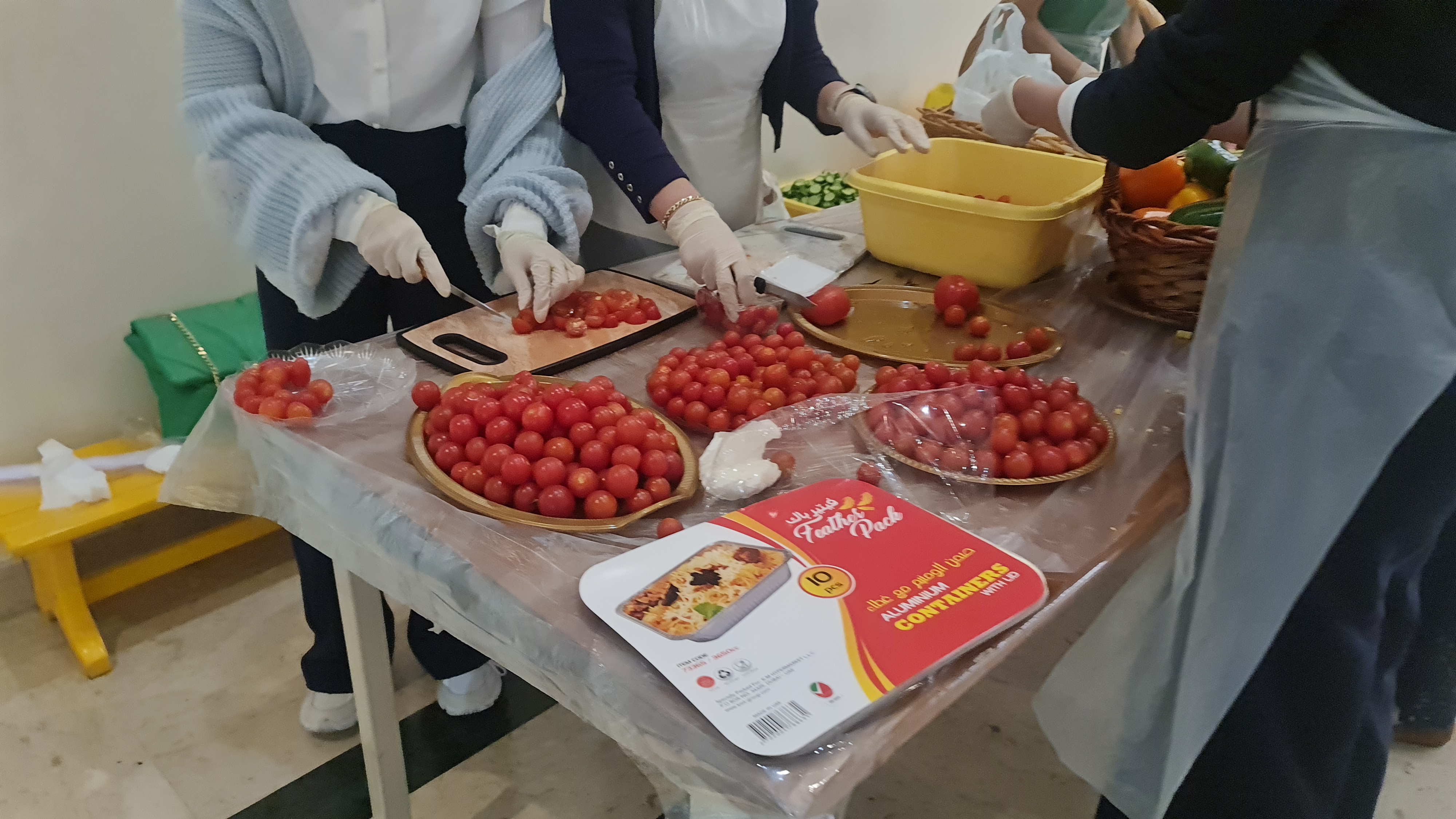 فعالية الغذاء الصحي ( يوم الخضراوات ) للصف الأول والثاني