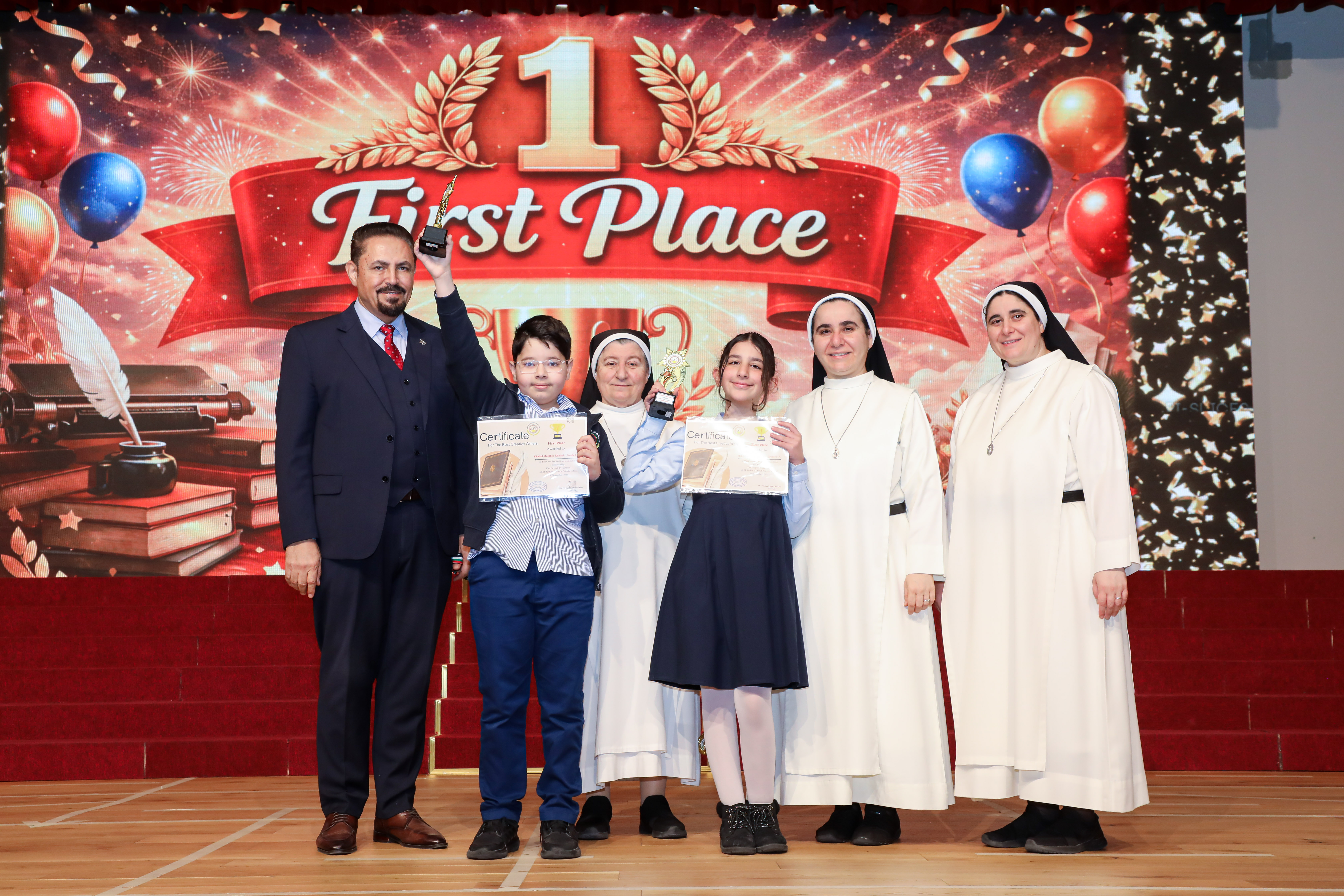 (12-Winners of the Creative Writing Competition - Grade(1