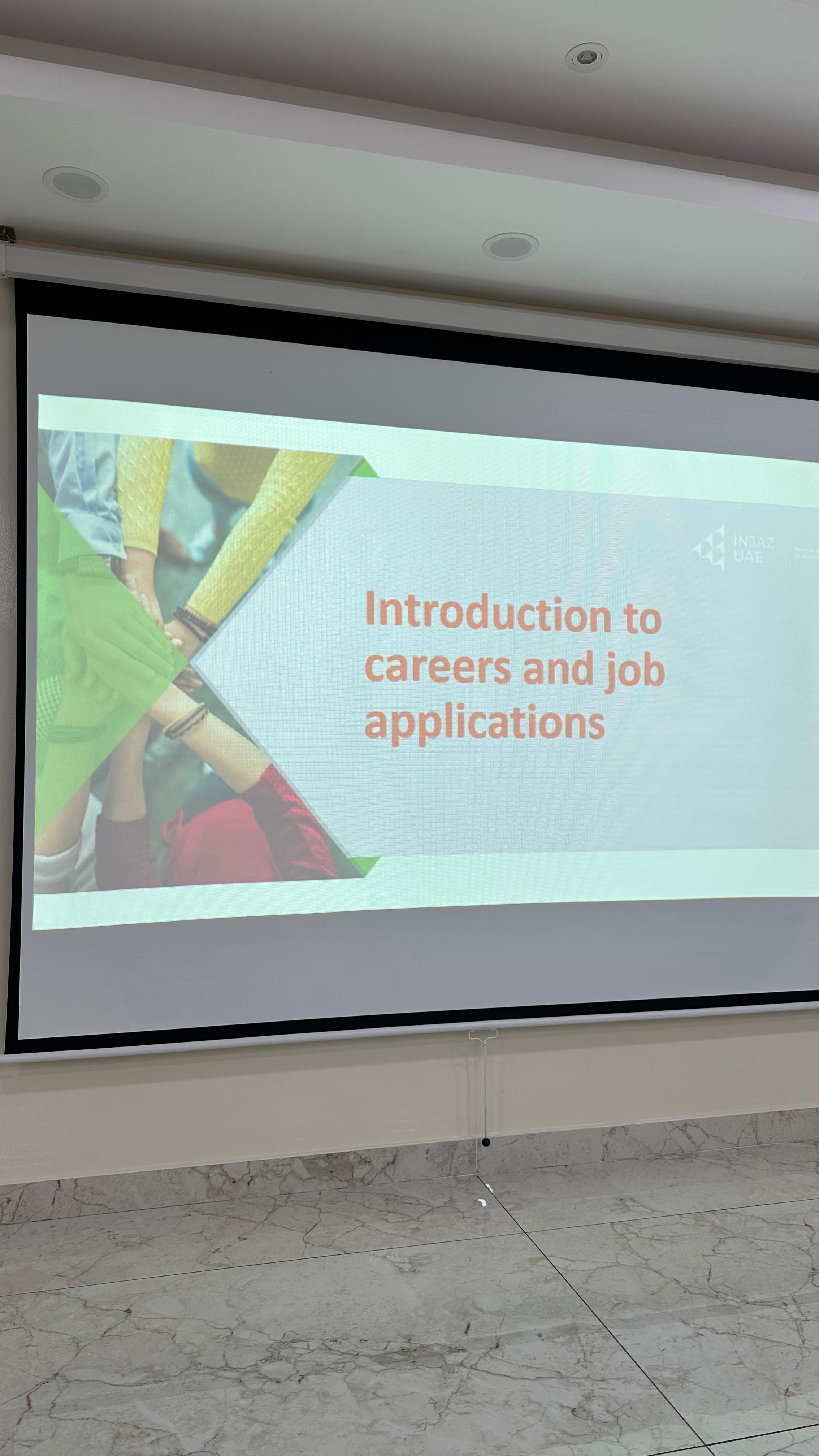 Introduction To Careers And Job Application
