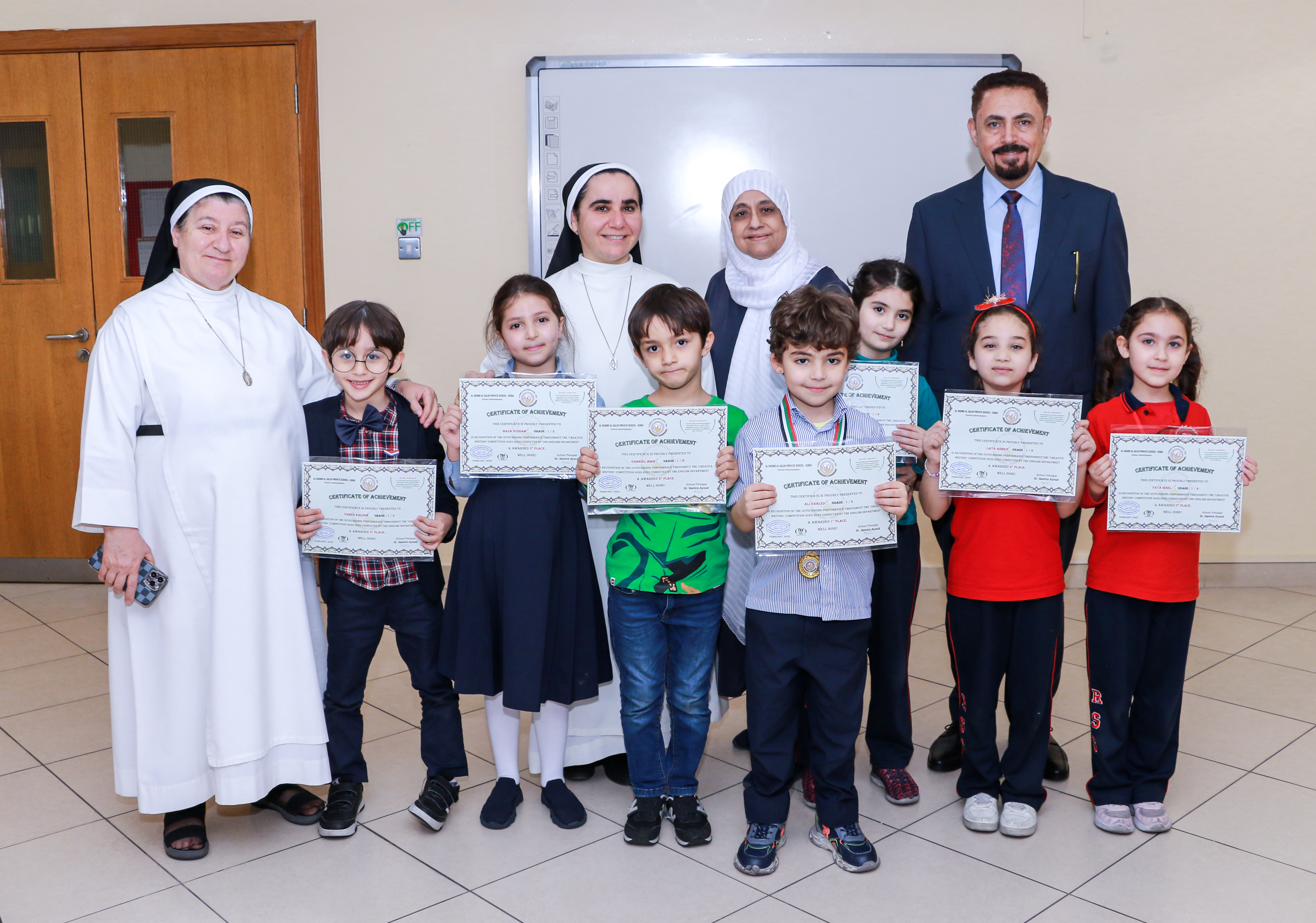 Results of the Creative Writing Competition - Grades (1 - 12 ) 2022 - 2023 by the English Department