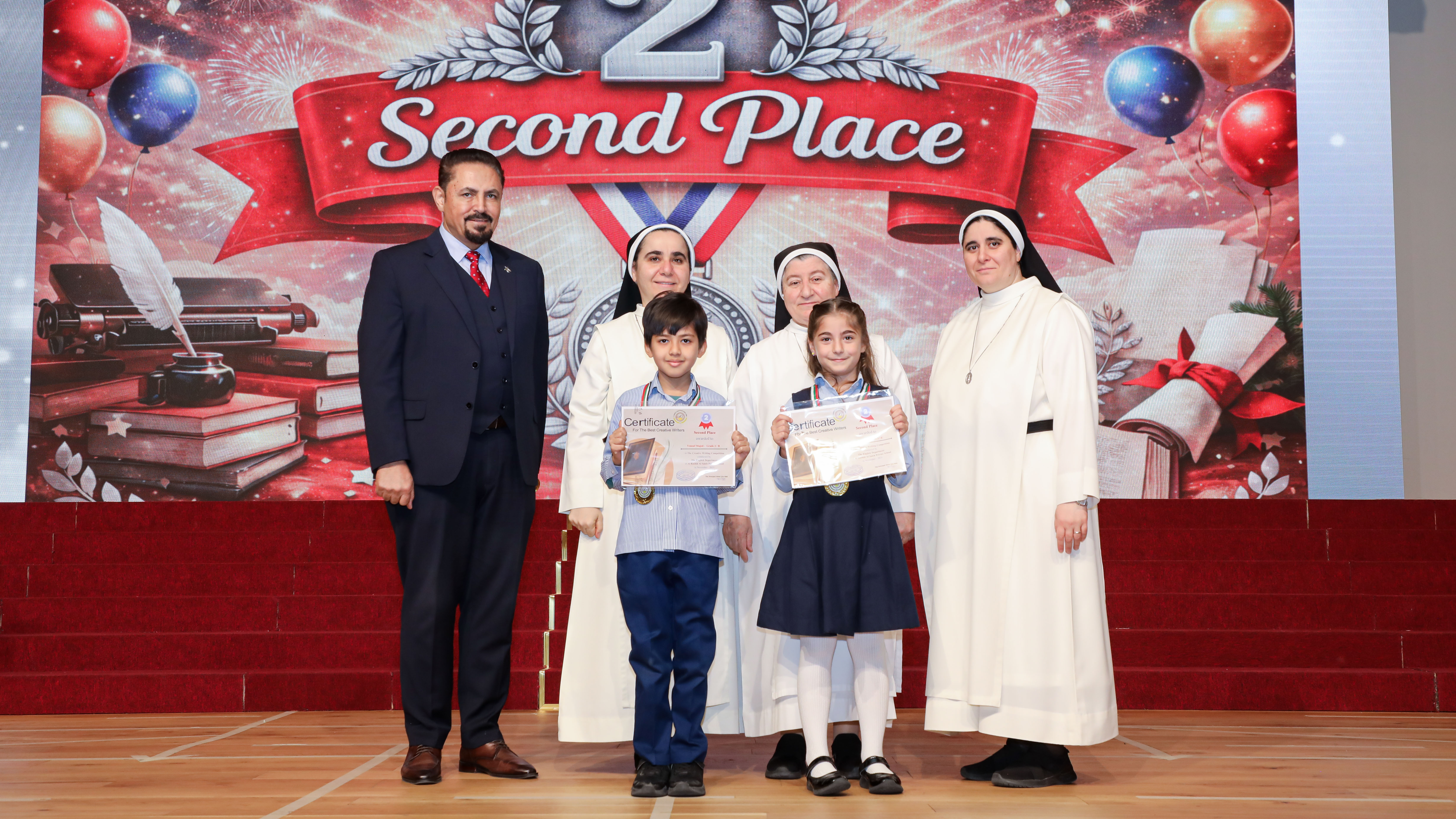 (12-Winners of the Creative Writing Competition - Grade(1