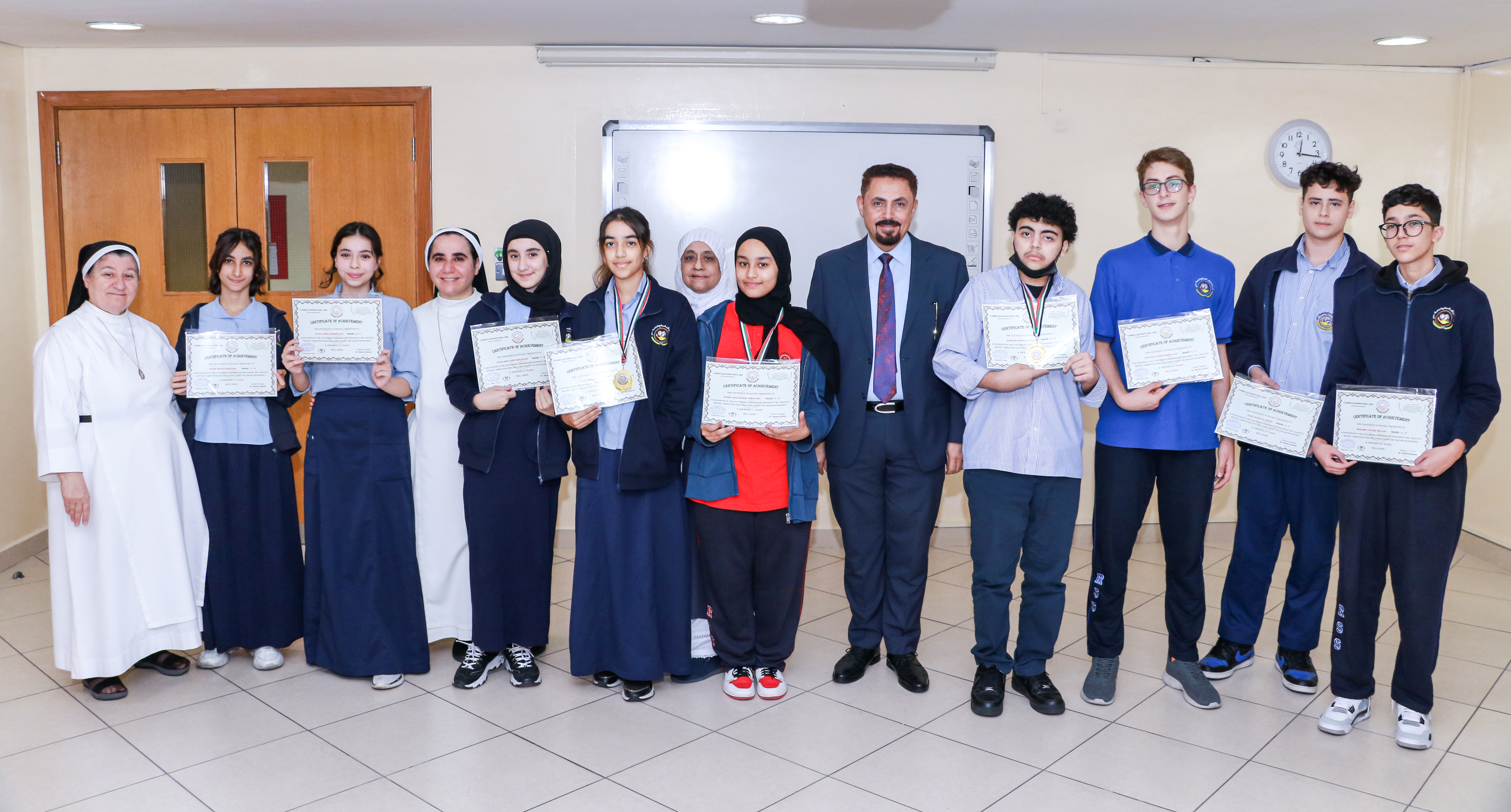 Results of the Creative Writing Competition - Grades (1 - 12 ) 2022 - 2023 by the English Department