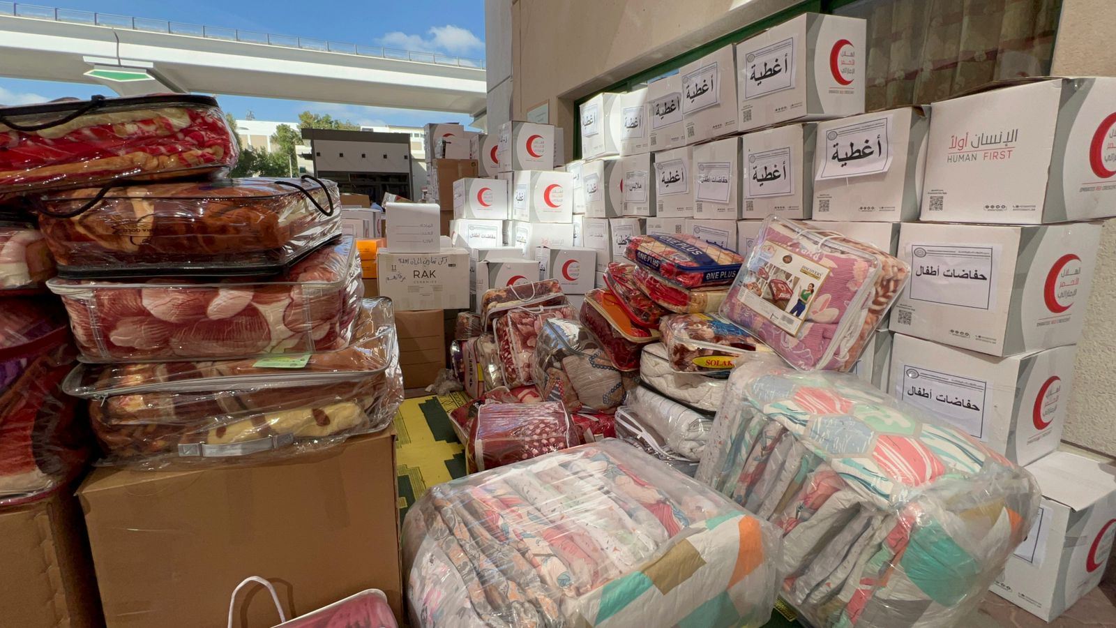 SYRIA, TURKEY CHARITY-DONATION