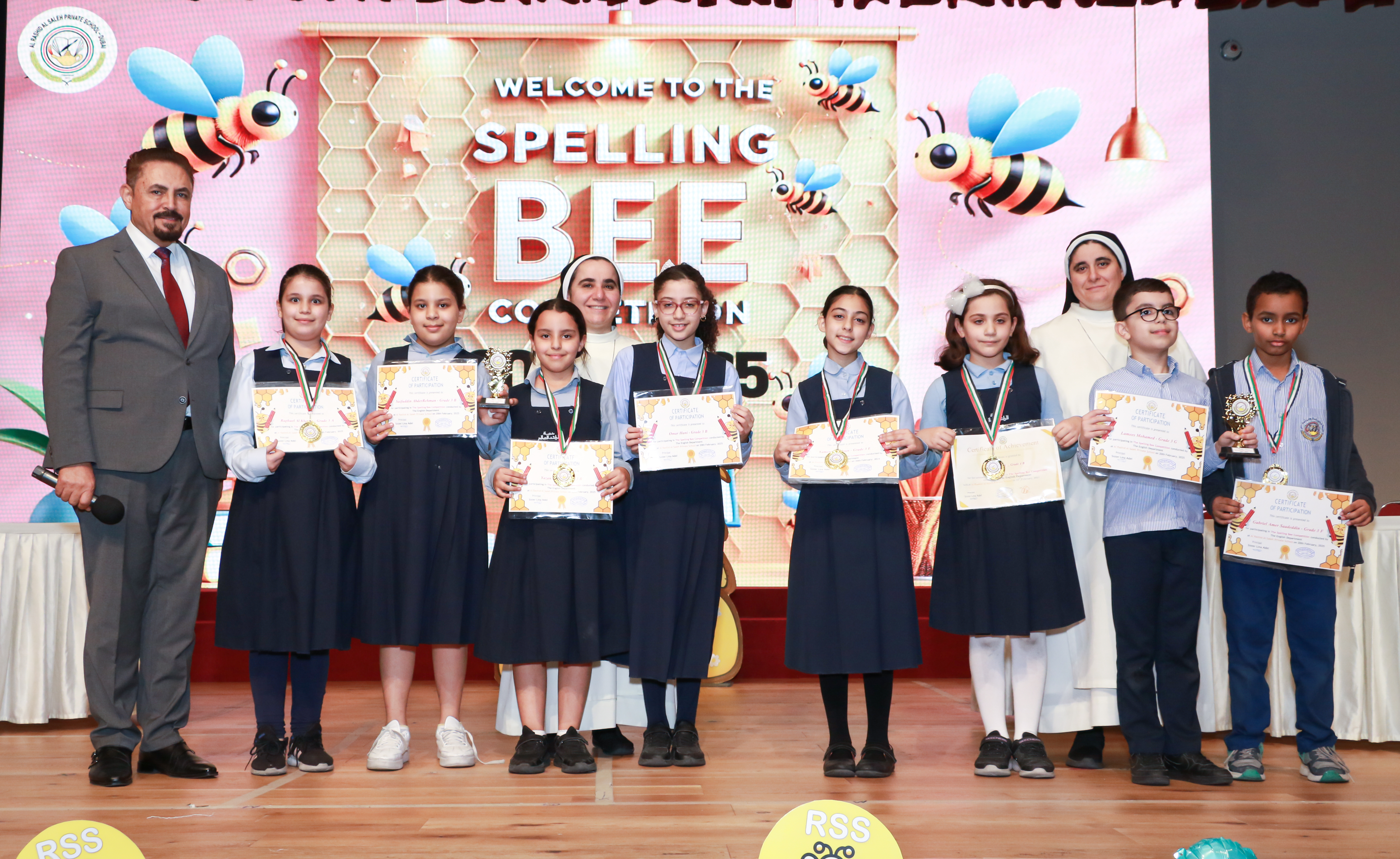  Spelling Bee Competition for Grades 1 to 6.