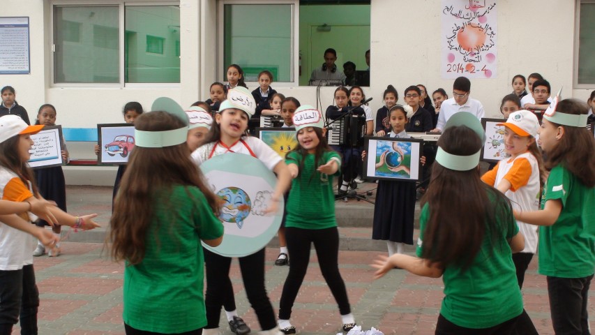 المعرض البيئي ونتاجات الطلبة