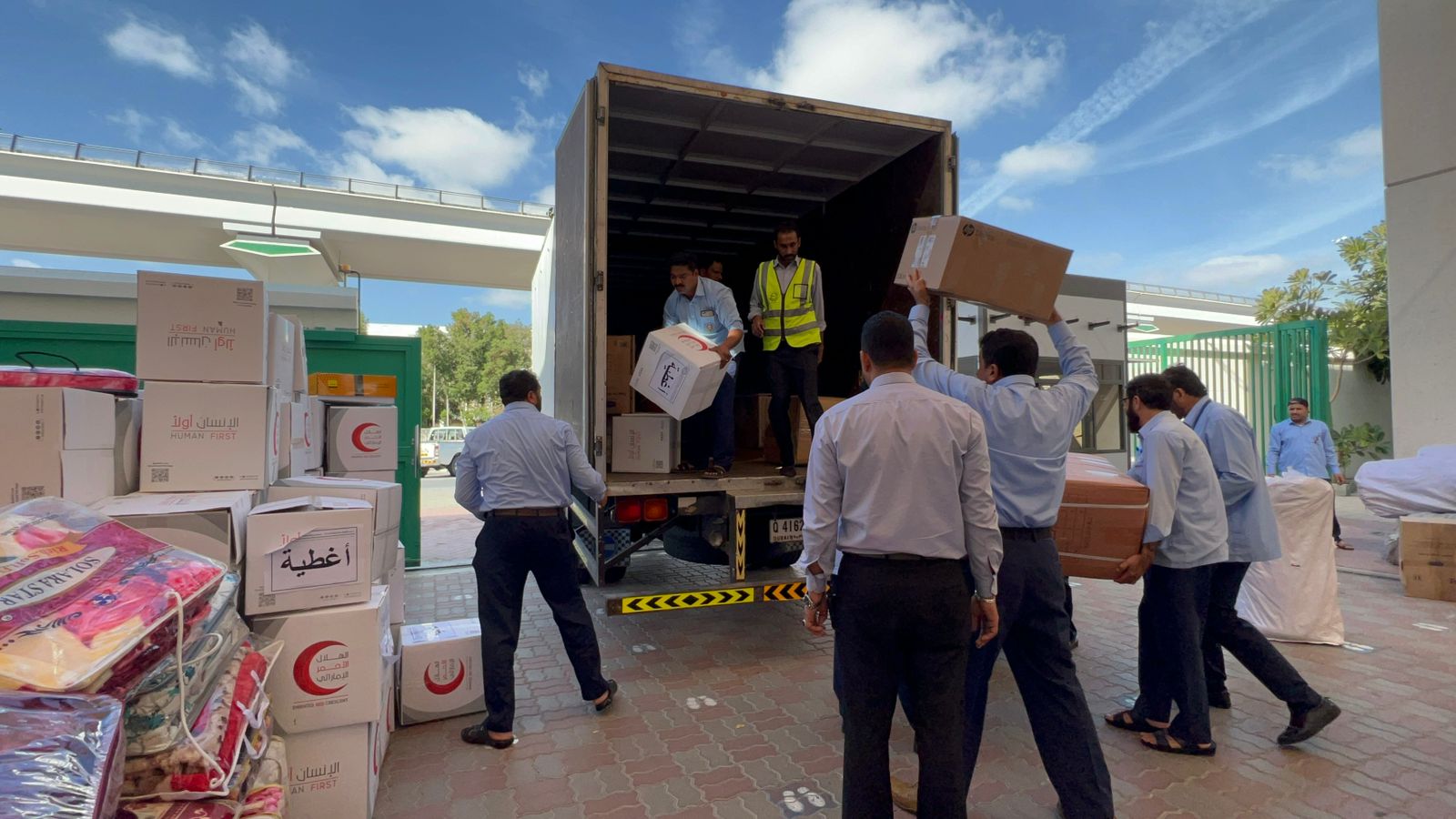 SYRIA, TURKEY CHARITY-DONATION