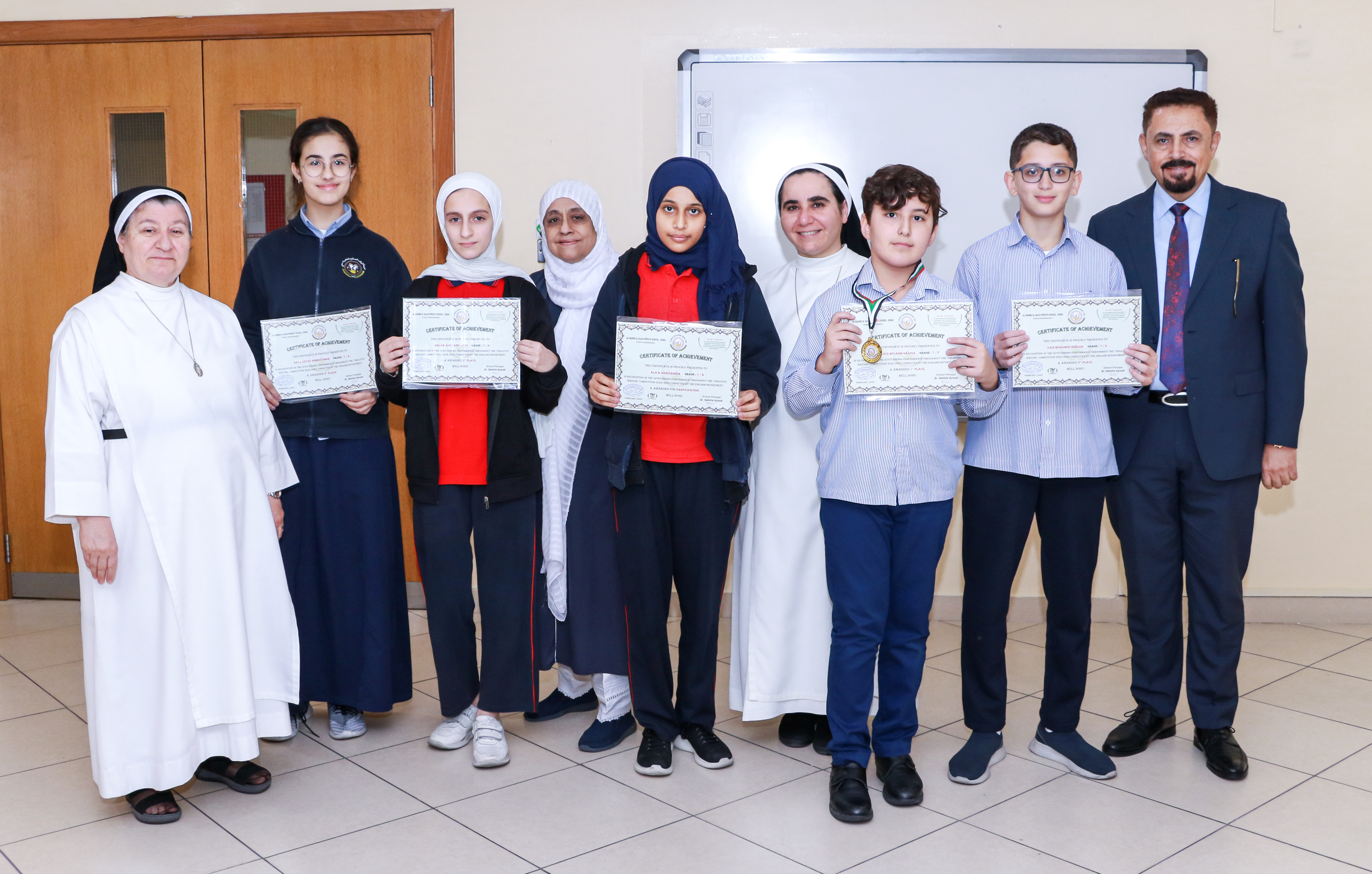 Results of the Creative Writing Competition - Grades (1 - 12 ) 2022 - 2023 by the English Department