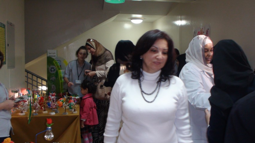 المعرض البيئي ونتاجات الطلبة