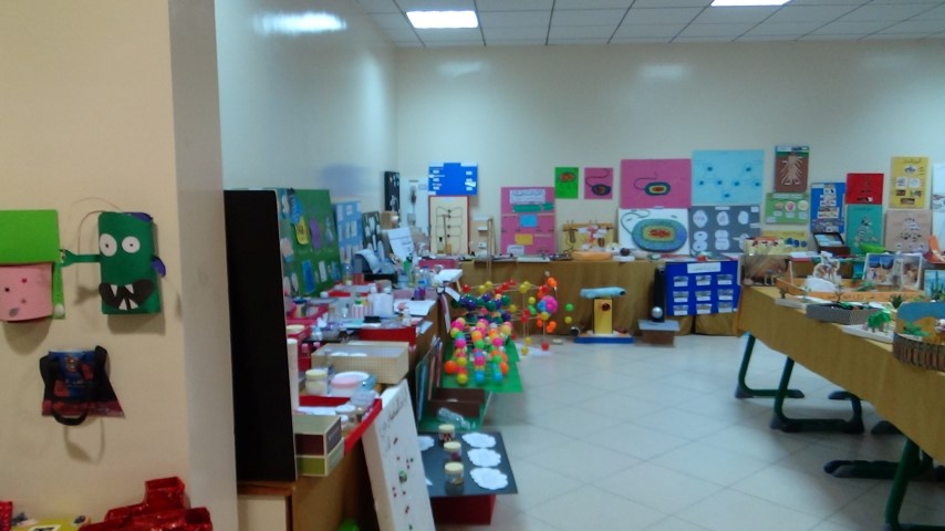المعرض البيئي ونتاجات الطلبة
