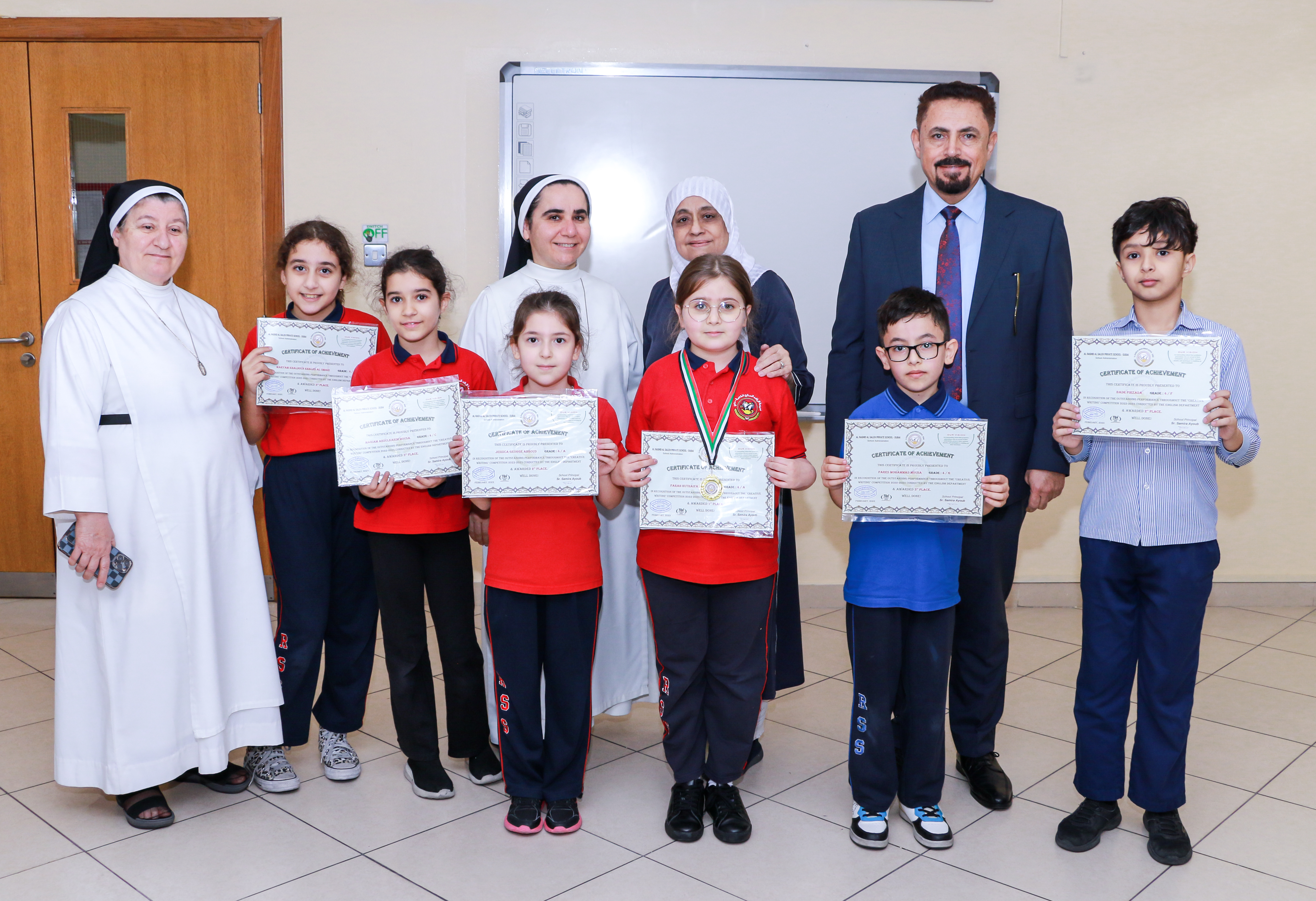 Results of the Creative Writing Competition - Grades (1 - 12 ) 2022 - 2023 by the English Department