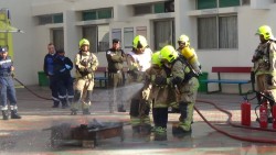 تجربة إخلاء 21-1-2015