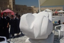  زيارة ملتقى نحت دبي 2013