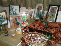  الرسم على الزجاج