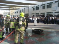  تجربة الإخلاء8-1-2013